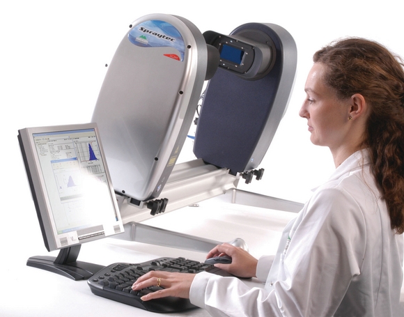 A test for nebuliser performance