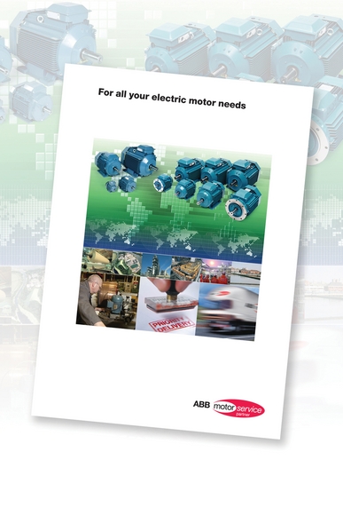 ABB and Motor Service Partners launch 2009 Motor Service brochure