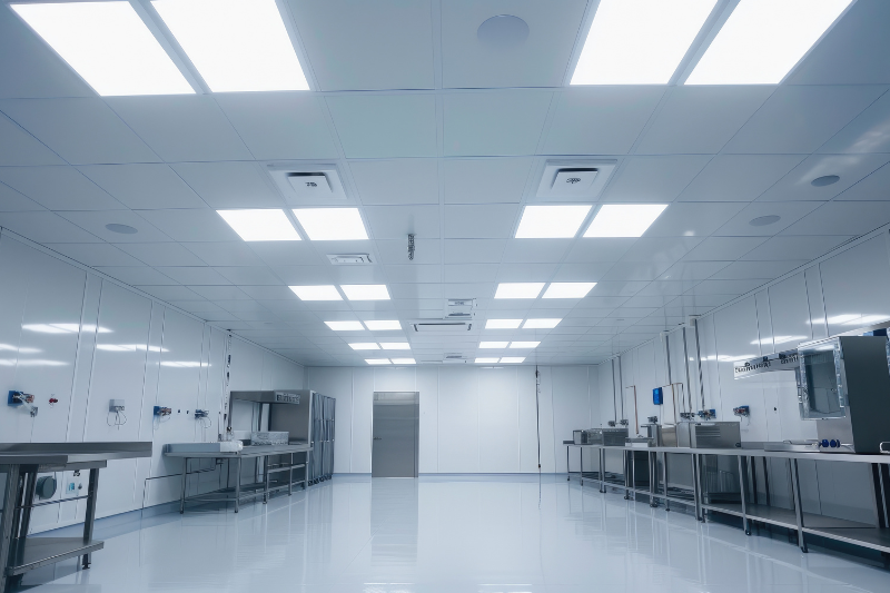 AES cleanroom panels gain FM 4882 low-smoke approval