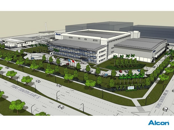 Alcon starts building first Asian pharmaceutical manufacturing plant