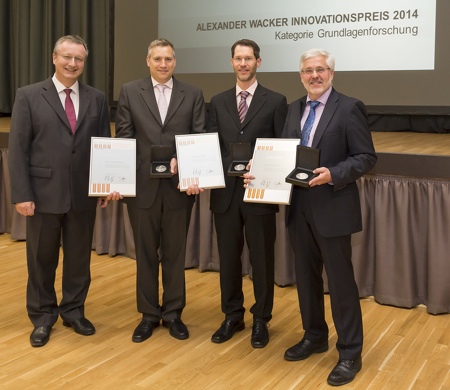 Alexander Wacker Innovation Award winners announced