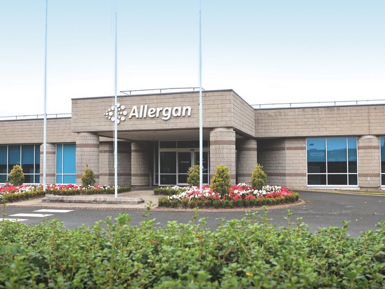 Allergan expands manufacturing capacity of Irish sites