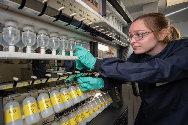 Almac Group launches second line for high throughput GMP Peptide