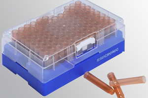 Amber tubes store light-sensitive samples