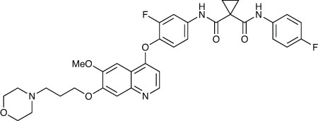 Anticancer agent – foretinib