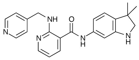 Anticancer agent – motesanib