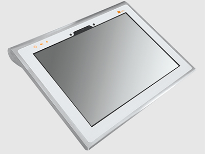 Apple iPad and Microsoft Surface in stainless steel housing for cleanrooms 