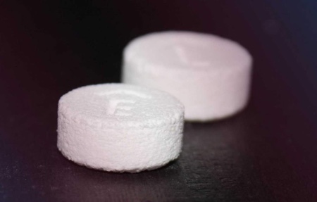 The first 3-D printed dosage form approved by the FDA