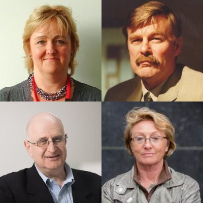 Clockwise from top left: Dr Jennifer Sims, Dr John Westwick, Professor Inger Sandlie, Dr Gary Patou