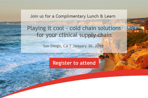 Almac invites attendees to a San Diego workshop to learn about cold chain management in clinical trials