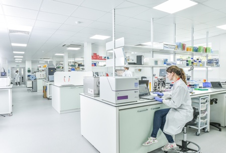 Around 70% of the new premises in Cambridge is devoted to laboratories