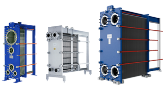 Alfa Laval gasketed plate-and-frame heat exchanger