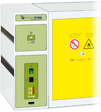 ChemTrap is also available for the V201 under-bench safety cabinet