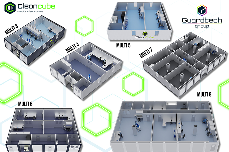 Cleancube multi: Guardtech’s container facilities support NHS aseptic pharmacies