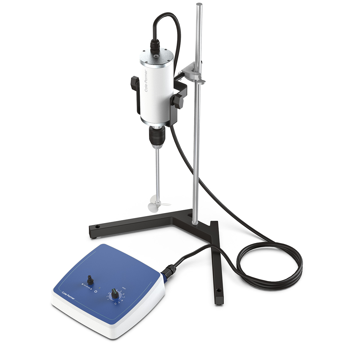Cole-Parmer introduces overhead mixers for laboratory and manufacturing