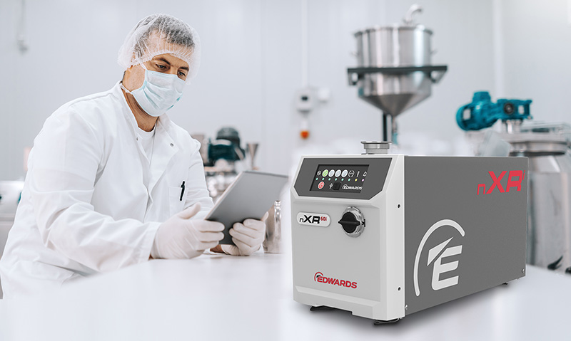 Vacuum versatility: the launch of the nXRi dry vacuum pumps is the result of Edwards’ continuous-improvement strategy across all of its product lines plus an ongoing dialogue with the company’s global customer base. 
