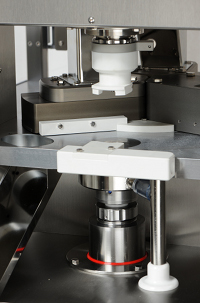 The MedelPharm compaction simulator can mimic any tablet press on the market