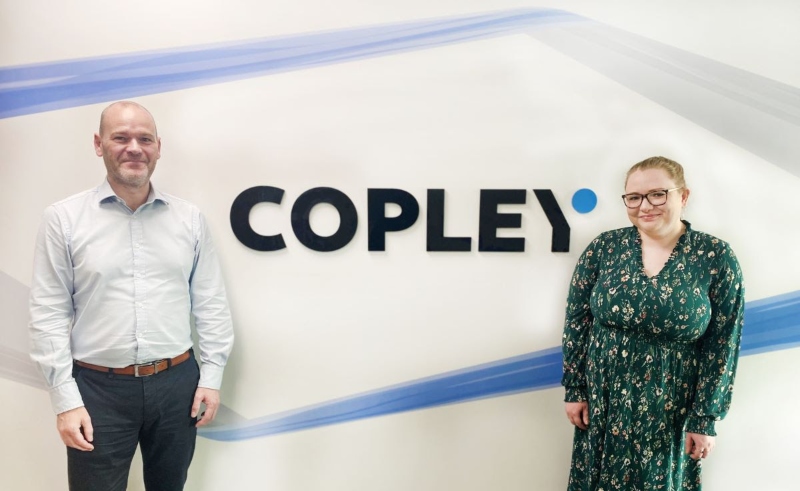 Copley appoints new Applications Specialist