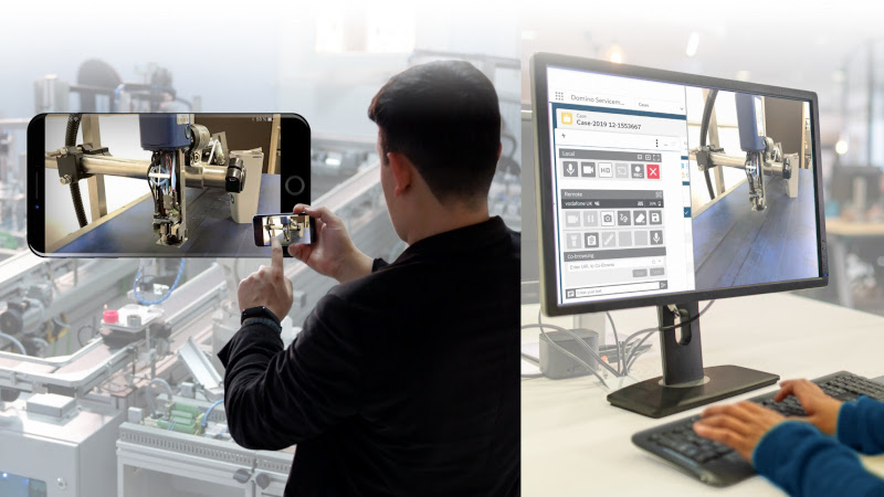 Domino introduces augmented reality visual support application