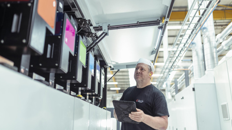 Essentra installs nanographic printing press in Bradford