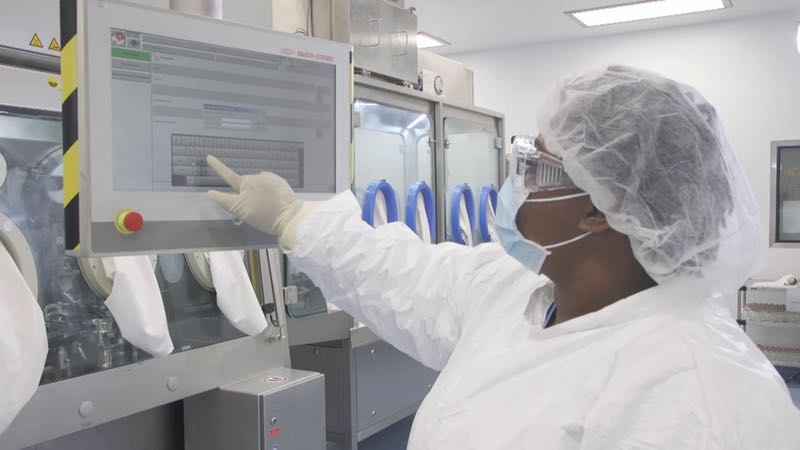 Automated, custom-designed filling line for complex injectable products at Evonik Birmingham Laboratories