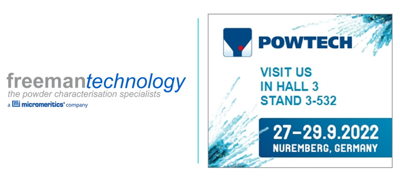 Face to face with a new Freeman Technology team at POWTECH 2022
