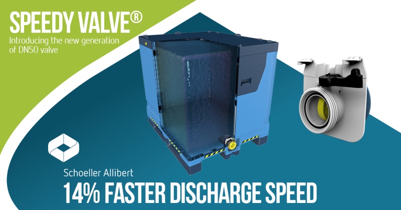 Fast dispensing with Schoeller Allibert's Speedy Valve
