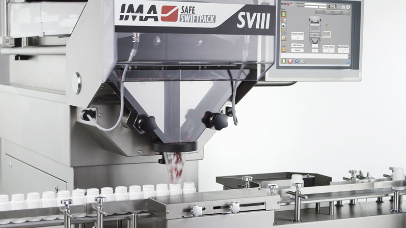 Highly accurate tablet counter seals Wasdell deal for IMA Swiftpack
