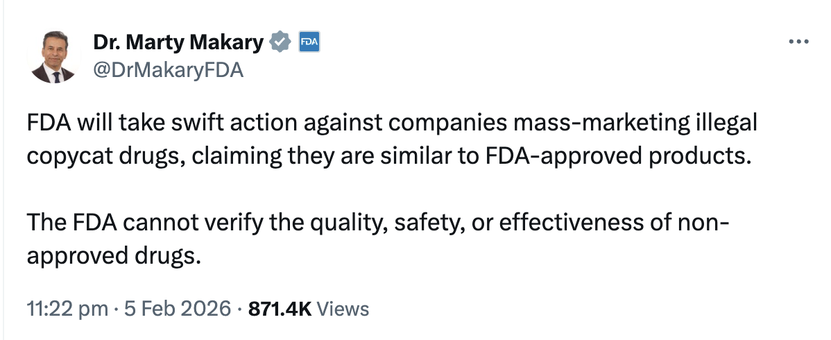 Hims & Hers backs down on oral GLP-1 copycat after FDA pressure