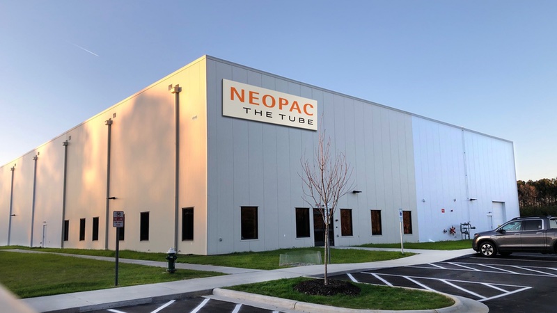 Neopac Facility in Wilson, North Carolina