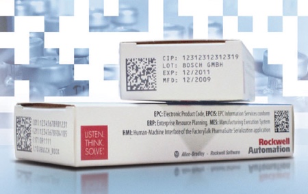 The holistic serialisation solution connects and shares data between the plant floor, the business, supply chain partners and the retail point of sale