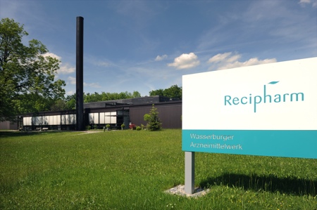 The site of Wasserburger Arzneimittelwerk, a subsidiary of Recipharm