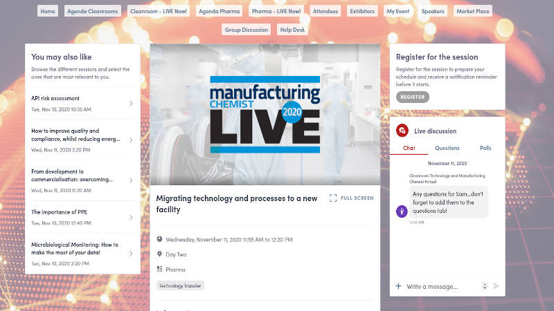 Manufacturing Chemist Live: Day Two Review