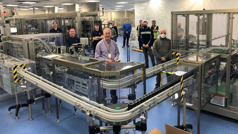 Marchesini delivers packaging line for auto-injection devices
