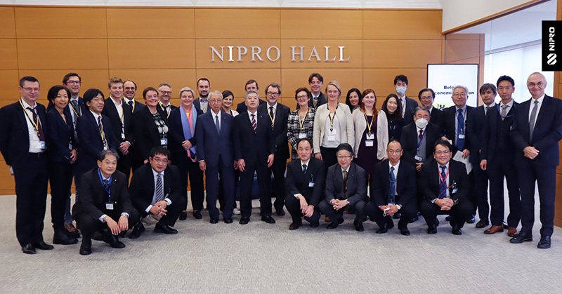 Nipro takes part in the Belgian Economic Mission to Japan