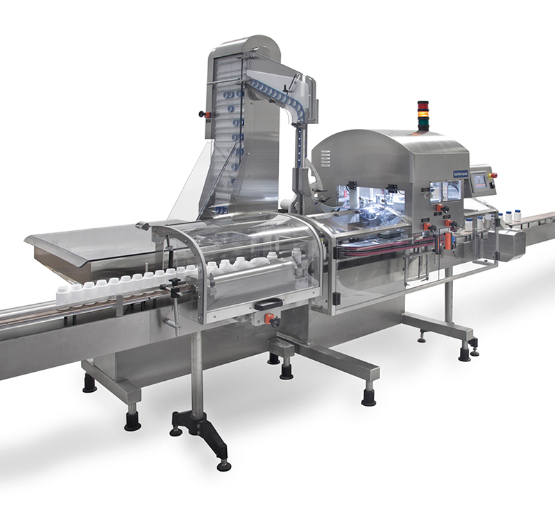 NJM introduces automated adjustments for BRONCO 130 Labeler and beltorque Capper