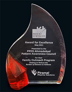 Above: The Patient Awareness Council Award 