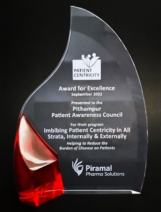 Piramal Pharma Solutions announces winner of its 2022 Award for Excellence in Patient Centricity