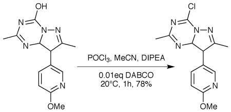 Scheme 6: Final step in synthesis of pexacerfont