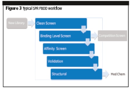 Figure 3: Typical SPR FBDD workflow