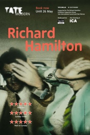 The pump is installed as part of a retrospective exhibition about Richard Hamilton