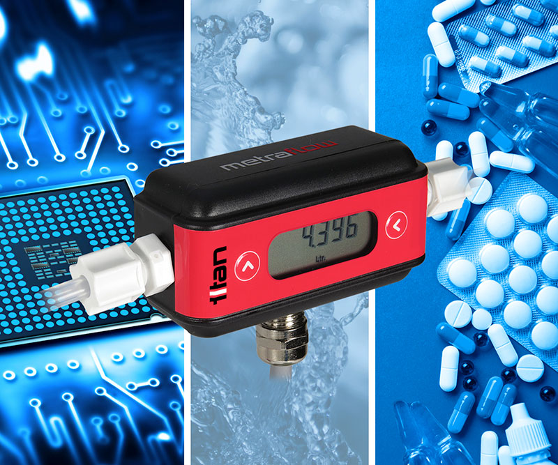 Titan’s ultrasonic flowmeter ideal for ultra-pure water applications