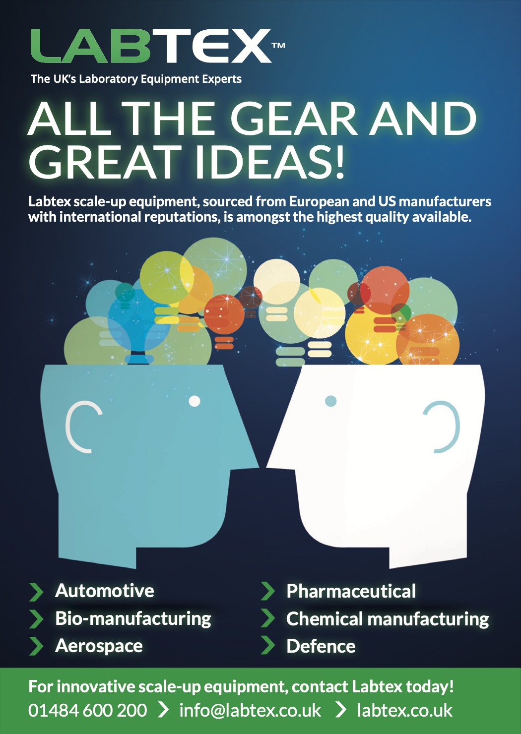 Torque of the town - Powerful overhead stirrers from Caframo Lab Solutions