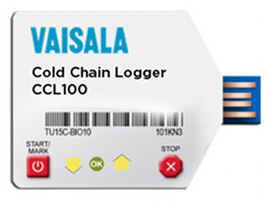CCL100 cold chain temperature data logger