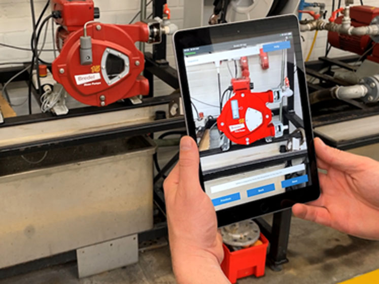 Watson-Marlow launches augmented reality (AR) app for Bredel hose pump maintenance