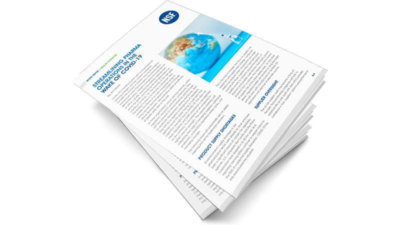 White paper: Streamlining Pharma Operations in the Wake of COVID-19