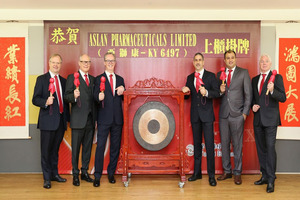 ASLAN Pharmaceuticals commences first day of trading on Taipei Exchange