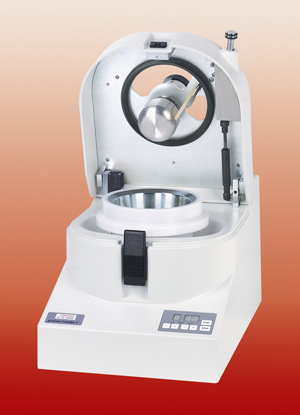 Automated Pulverisette 2 Mortar Mill grinds in double quick time
