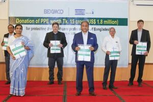 Beximco Pharma donates PPE for the COVID-19 fight