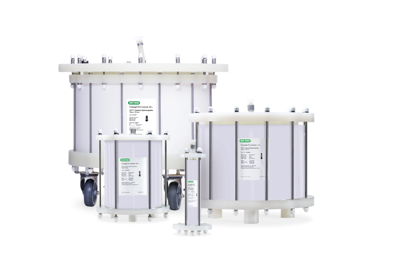 Bio-Rad extends range of foresight pro prepacked chromatography columns for biotherapeutic production